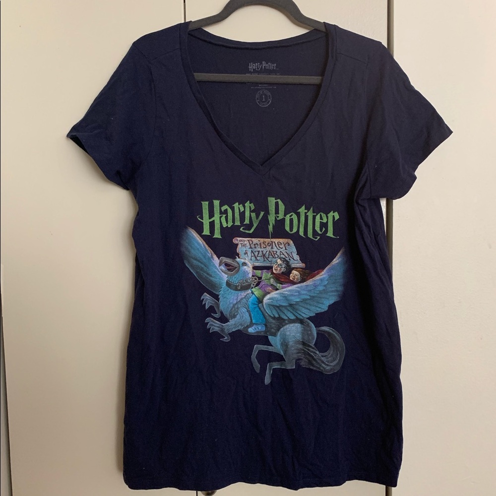 Harry Potter PoA Navy Slimfit Tee - Plus Size